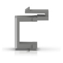 Ubiquiti Keystone'i täitepaneel UACC-Keystone-Blank-Insert