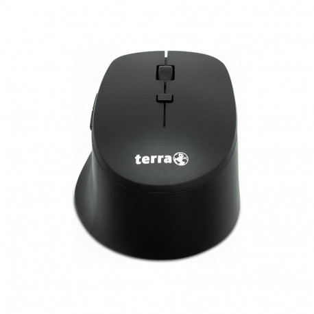 "TERRA Mouse 4000 Wireless Silent USB black 6-Tasten Maus, für Rechtshänder"