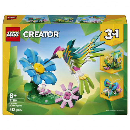LEGO Creator 31384 Metsloomad: värviline koolibri