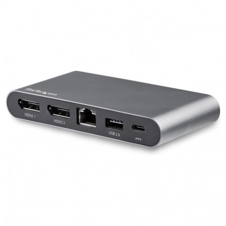 "D StarTech USB-C MULTIPORT ADAPTER 2XDP"