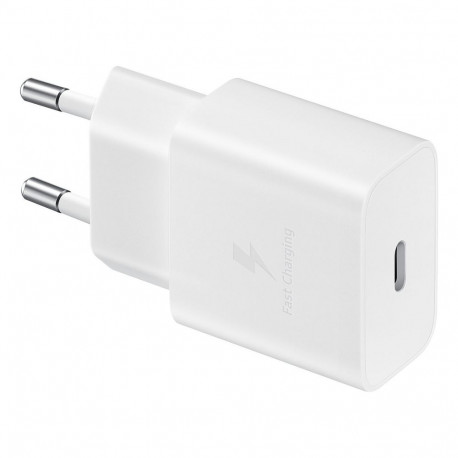Samsung 15W kiirlaadija koos USB Type-C andmesidekaabliga, valge