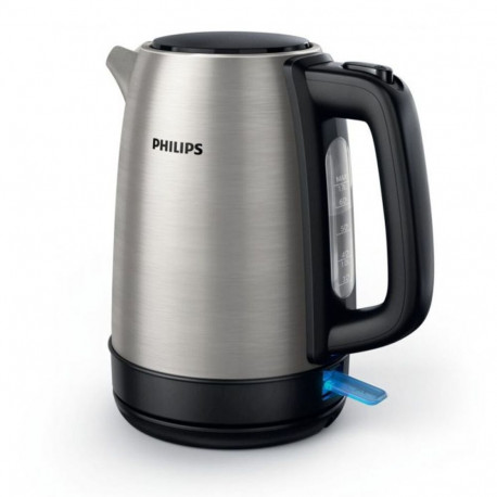 Veekann Philips HD9350/90 1,7L 2200W Inox Must Teras Roostevaba teras polüpropüleen 2200 W 1,7 L