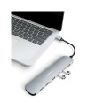 Hub USB-C 7-port, USB-A 5Gbps, 20W PD