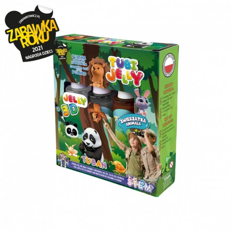 Tubi Jelly set 3 colors - Animals