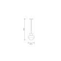 PENDANT LIGHT ANNABA E27 BLACK