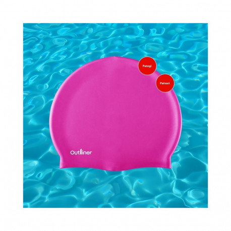 ujumismüts roosa OUTLINER FSSWM-006