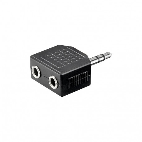 Goobay | Headphone AUX adapter; 3.5 mm jack 1-to-2