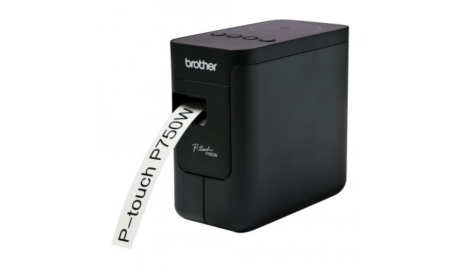 Brother etiketiprinter PT-P750W mustvalge termotrükk Wi-Fi, must