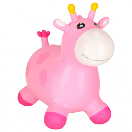 Laste põrgatatav kummipallur kaelkirjak kaelkirjakule