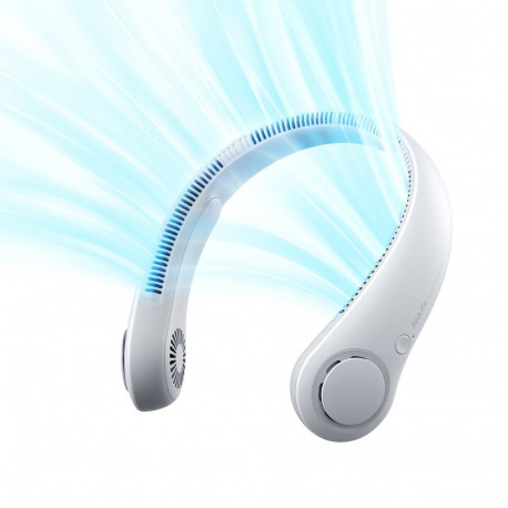 Jisulife Neck Fan 3 4000mAh Portable Neck Fan - Gray