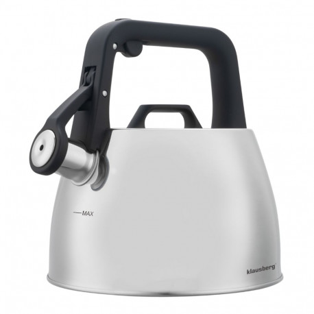 Czajnik tradycyjny 2,5l srebrny klausberg