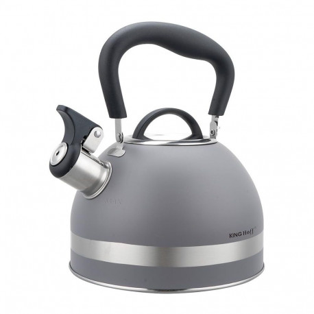 Kinghoff vilistav teekann KH-1851 1.8l roostevabast terasest, hall