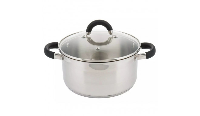 Garnek stal śr.22cm 4l kinghoff