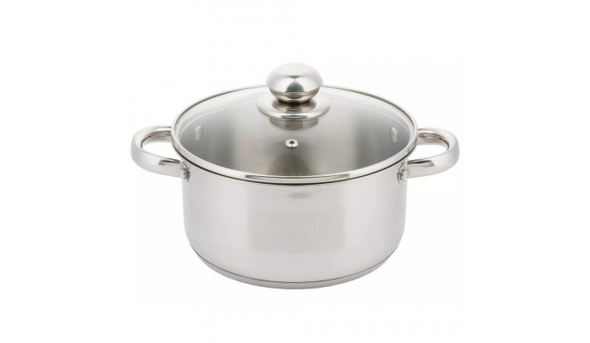 Garnek stal śr.24cm 6l kinghoff