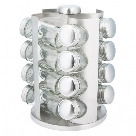 Kinghoff maitseainepurkide komplekt 17-osaline, teras ja klaas