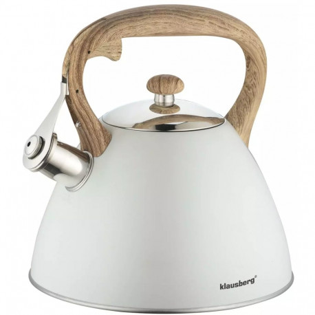 Czajnik tradycyjny 3l, szary jasny klausberg