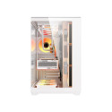 DarkFlash C280 computer case (white) + 7 fans