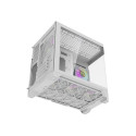 Darflash FT418 computer case + 6 aRGB fans (white)