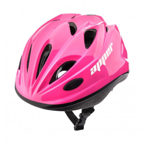 Kask rowerowy Meteor KS07 Apper rozm. S 48-52 cm różowy 24898
