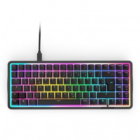 FUNCTION Elite MiniTKL (black, DE layout, NZXT Swift)