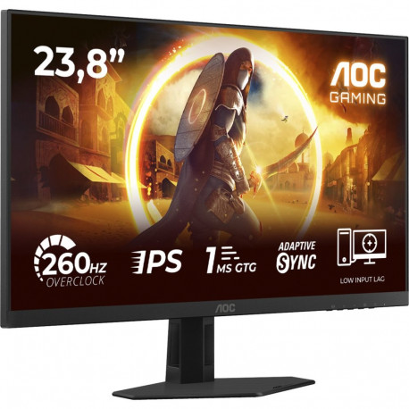 AOC AGON 24G4ZRE (60.5 cm (23.8 inches), black, FullHD, Fast-IPS, HDMI, DP, 240Hz panel)