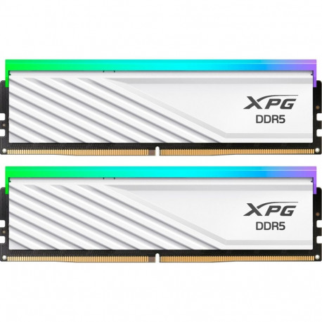 ADATA DIMM 16 GB DDR5-5600 (2x 8 GB) dual kit (white, AX5U5600C468G-DTLABRWH, XPG Lancer Blade RGB, 