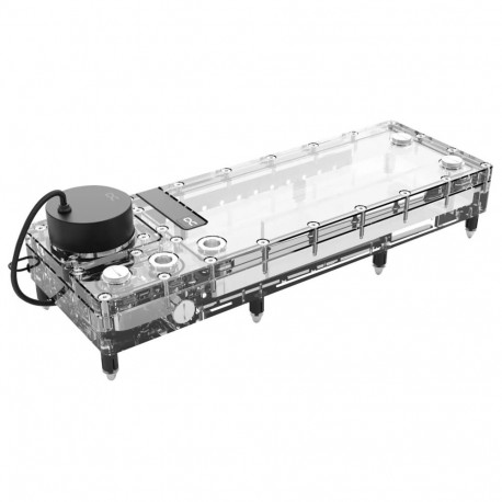 Alphacool Core Flat Reservoir 360 Right (transparent, incl. VPP pump)