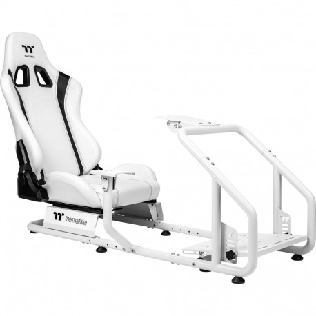 GR300 Racing Simulator Cockpit, Sim Rig (weiß)