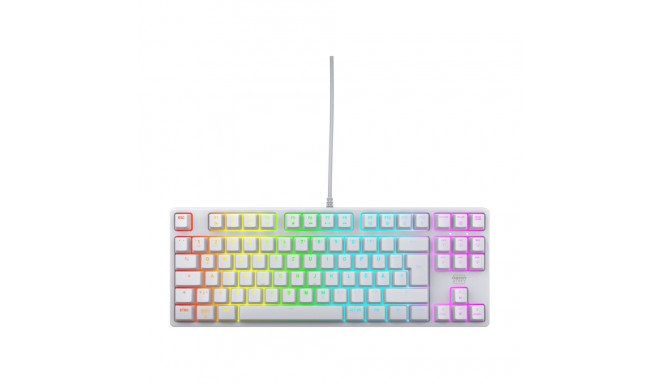 XTRFY K4V2 (weiß, DE-Layout, Cherry MX2A Red)
