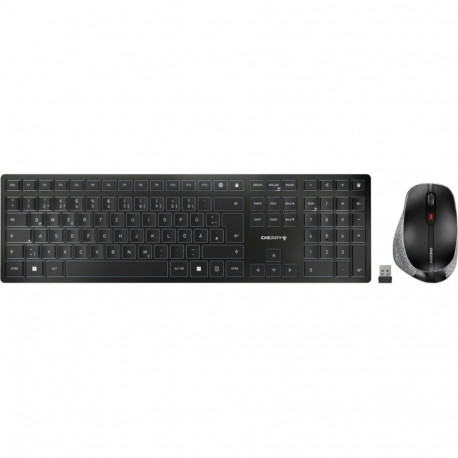 DW 9500 SLIM (black/gray, DE layout, Cherry SX scissor technology)