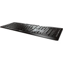 STREAM KEYBOARD WIRELESS (black, DE layout, Cherry SX scissor technology)