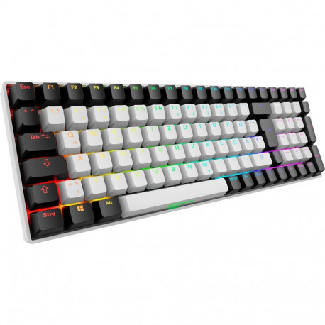 SKILLER SGK50 S2 (weiß, DE-Layout, Gateron Brown)