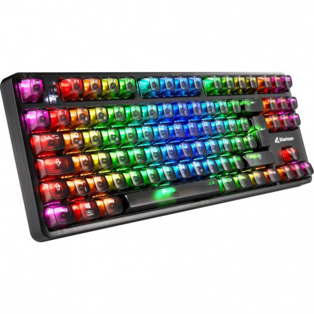 Sharkoon Crystal Shark (black, DE layout, KTT)