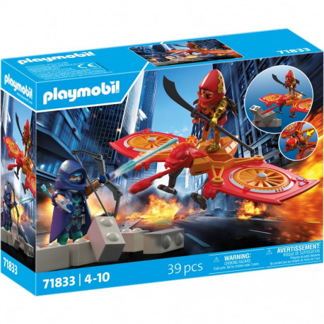 71833 Heroes: Helden-Drohne gegen bösen Ninja