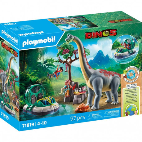 71819 Dinos Brachiosaurus-Begegnung mit Luftkissenboot