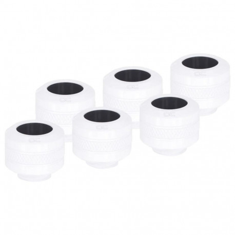 Eiszapfen PRO kruvitav liitmik 13mm hardtube G1/4 6-osaline komplekt, valge