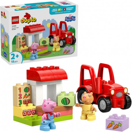 LEGO 10468 DUPLO Peppa Pig Tractor and Market Stall