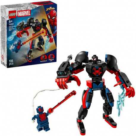 LEGO 76337 Marvel Super Heroes Miles Morales Mech vs. Spider-Man 2099