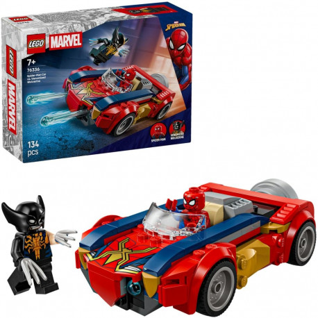 LEGO 76336 Marvel Super Heroes Spider-Man Car vs. Venomized Wolverine