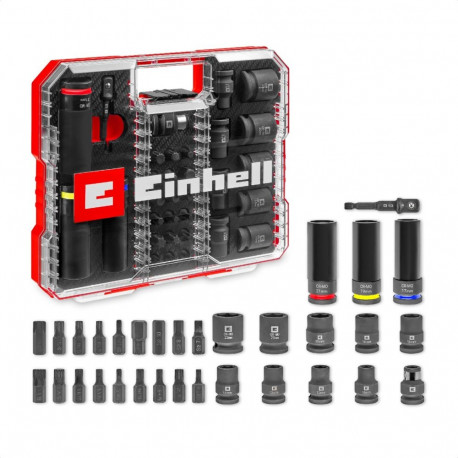 KFZ-Impact-Stecknuss- und Bit-Set in XL-CASE, 32-teilig