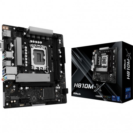 ASRock H810M-X - Socket 1851 - motherboard