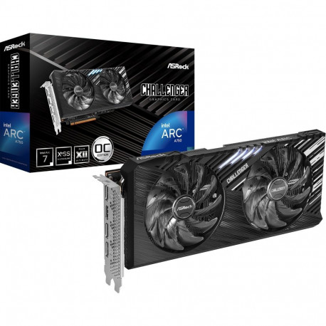 Intel videokaart Arc A750 Challenger SE 8GB OC (3x DisplayPort, 1x HDMI)