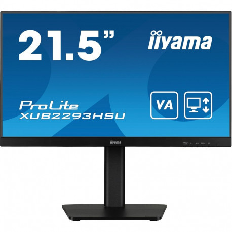 ProLite XUB2293HSU-B7 (54.5 cm (21.5 Zoll), schwarz (matt), FullHD, IPS, Adaptive-Sync, Einstellbare