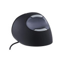 Evoluent VerticalMouse D, mouse (black / silver, large, RH)