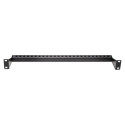 "1U rack cable guide with adjustable depth, cable guide bracket"
