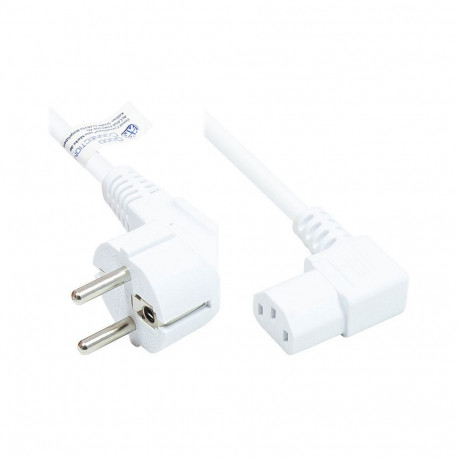 "Good Connections Schutzkontakt-St. gew.- C13 gew. weiß 5m"