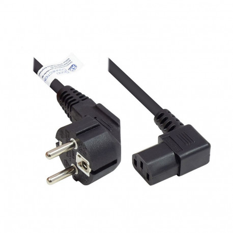 "Good Connections Schutzkontakt-St. gew- C13 gew. schw. 1,8m"