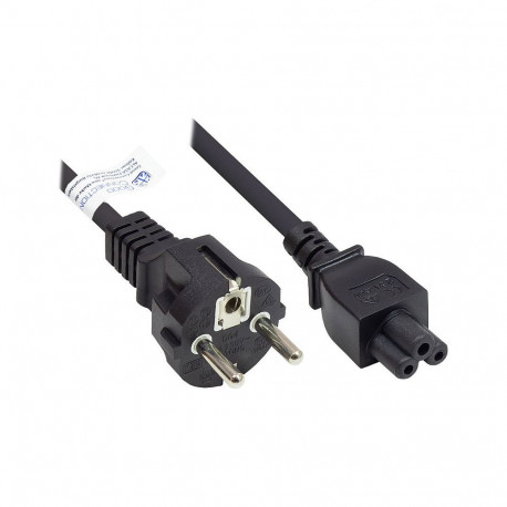 "Good Connections Schutzkontakt-Stecker an C5 schwarz 3m"
