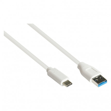 "Good Connections USB 3.2 Gen.2 Kabel A-USB-C weiß 0,5m"