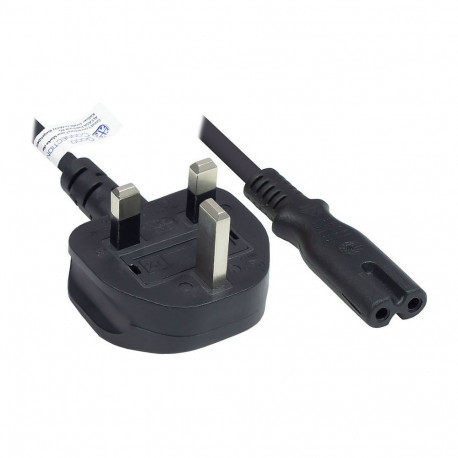 "Good Connections Netzkabel England/UK an C7 schw. 1,8m"
